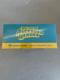 Ascended Heroes Pokemon Center Elite Trainer Box PC ETB - Torn! - Image 3