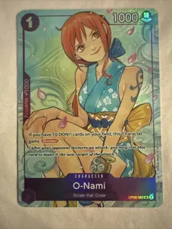 O-Nami (Illustration Box Vol.1) OP05-062 One Piece Promotion Cards Foil - Image 1