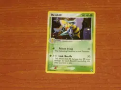 Pokemon Gaming Card: BEEDRILL #1/112 Holofoil EX Fire Red / Leaf Green 2004 WOTC - Image 1