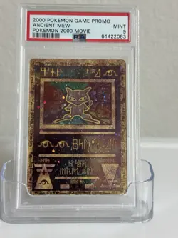 PSA 9 ANCIENT MEW 2000 POKEMON GAME MOVIE PROMO POKEMON 2000 MOVIE Card - Image 1