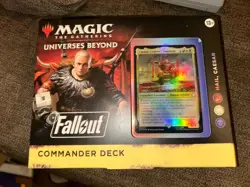 Magic The Gathering Universes Beyond Fallout Commander Deck - 100 Cards And More 195166228532 - Image 1