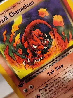 Pokemon Dark Charmeleon Card #32/82 First Edition Rare - Image 2