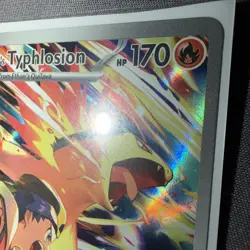 Pokemon TCG Ethan's Typhlosion Destined Rivals Illustration Rare Card 190/182 - Image 4