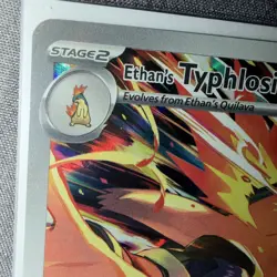 Pokemon TCG Ethan's Typhlosion Destined Rivals Illustration Rare Card 190/182 - Image 5