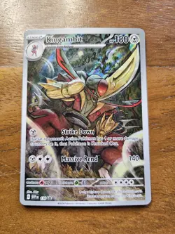 All 3 Promo Pokemon Cards Kingambit Promo Box Shrouded Fable Bisharp Pawniard - Image 2