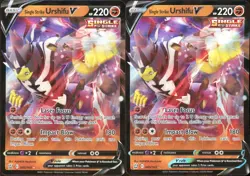 Single Strike Urshifu V 085/163 Battle Styles - 2 Card Lot - Image 1