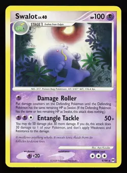 Swalot 9/99 Non-Holo Rare Arceus Pokemon Card - Image 1
