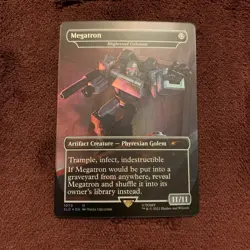 Megatron Blightsteel Colossus Secret Lair Drop Foil 1079 NM+ Unplayed MTG Card - Image 1