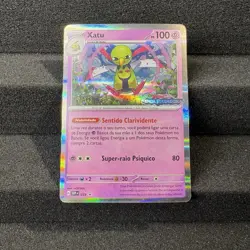 Portuguese Xatu 059 Prerelease Staff 059 Sv: Scarlet & Violet Promo Cards Staff - Image 1