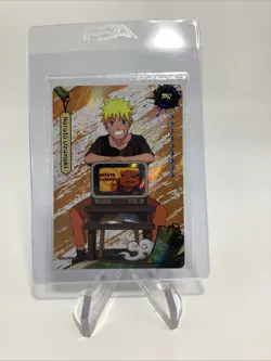 2025 Kayou Naruto Uzumaki PSA Magazine Exclusive Promo Card NRSA-PR-003 Sealed - Image 1