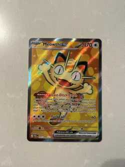 Meowth EX 107/088 NM/MT Pokemon TCG Perfect Order Ultra Rare - Image 1