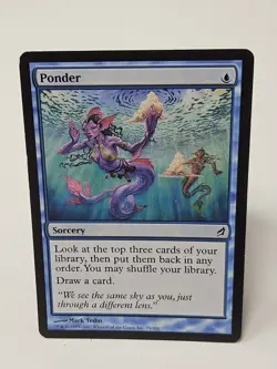 Ponder x1 MTG Lorwyn Magic Light Play LP English - Image 1