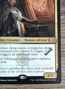 MTG ~ Teysa Karlov ~ Ravnica Allegiance (212/259) ~ Rare ~ Limited Play Stamp - Image 3