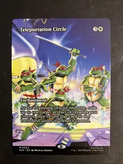 Teleportation Circle (Borderless) Teenage Mutant Ninja Turtles Eternal 0002 MTG - Image 1