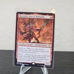 Rosnakht, Heir of Rohgahh Commander: Dominaria United Regular - Image 1