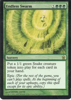 MTG: Saviors of Kamigawa: Foil Endless Swarm: Lightly Played Condition - Image 1