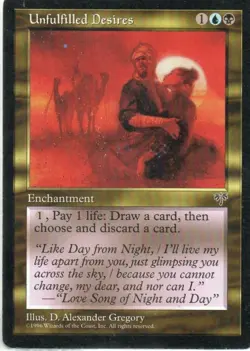MTG: Mirage: Unfulfilled Desires: Lightly Played Condition - Image 1