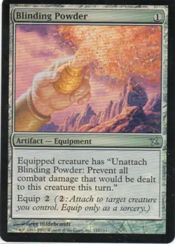 MTG: Betrayers of Kamigawa: Foil Blinding Powder: Lightly Played Condition - Image 1