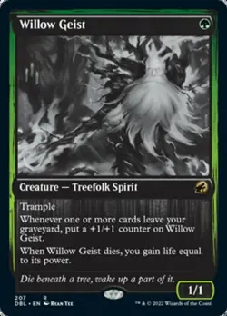 Willow Geist - Foil x1 - Innistrad: Double Feature - NM-Mint, English - Innistra - Image 1