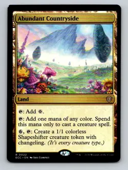 Abundant Countryside Normal R Commander: Lorwyn Eclipsed 22 NM - Image 1