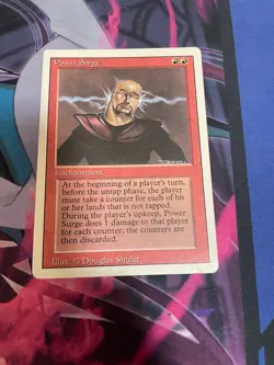 MTG - POWER SURGE - REVISED - MP - Image 1