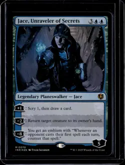 Jace, Unraveler of Secrets - 70 - Foil - INR - NM - MTG Magic the Gathering - Image 1