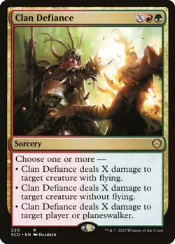 ~1x Clan Defiance x1 ~NM~ SCD Magic the Gathering MtG~ - Image 1