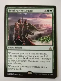 Zendikar Resurgent - Oath of the Gatewatch - Magic The Gathering MTG Rare NM - Image 1