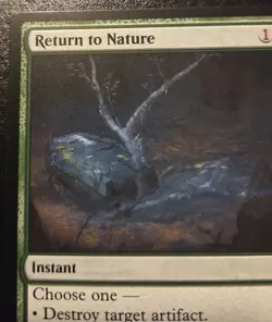 Return To Nature 195/277 Common Innistrad: Midnight Hunt Magic: The Gathering - Image 2