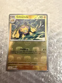 Galvantula Master Ball Reverse Holo 034/086 Pokemon TCG NM Mint - Image 1
