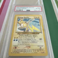 Shining Raichu 2002 Pokemon NEO Destiny #111/105 PSA 6 - Image 2