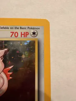 1999 Pokemon Jungle Clefable 01/64 Holo Rare Unlimited English Card - Image 5