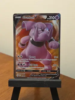 Granbull V (Full Art) 159/172 SWSH09: Brilliant Stars Ultra Rare Pokemon Card - Image 1