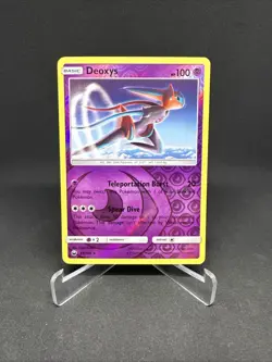 2018 Pokemon TCG Deoxys 69/168 Sun & Moon Celestial Storm Reverse Holo Rare - Image 1