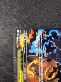 Mega Charizard X EX 125/094 Pokemon Holo Full Art Fantasmal Flames HIT!!!!!!!!! - Image 3