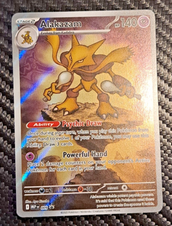 Pokemon Alakazam 009 Me: Mega Evolution Promo Holo NM - Image 1