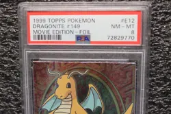 1999 Topps Pokemon Dragonite #149 Movie Edition Foil E12 - Image 2