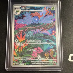 Pokemon Gloom Illustration Rare Full Art Holo 198/197 Obsidian Flames 80HP TCG - Image 1