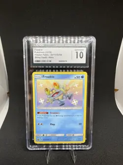 CGC 10 Froakie SV11/SV94 Baby Shiny - Hidden Fates - Pokemon TCG - SHIPS FAST - Image 1