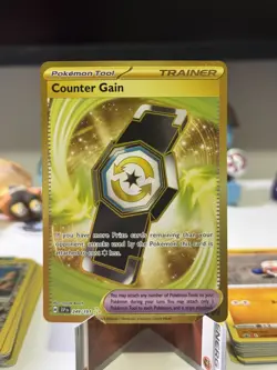 COUNTER GAIN 249/191 HYPER RARE SURGING SPARKS POKEMON NM - Image 1