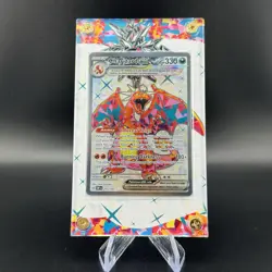 Pokemon Charizard ex Ultra Rare SV03: Obsidian Flames 215/197 LP + Extended Art - Image 2