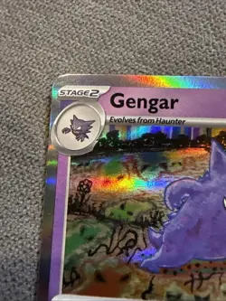 Gengar 094/165 Scarlet & Violet 151 Pokemon Reverse Holo Foil Rare - Image 2
