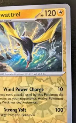 Kilowattrel 076/167 Reverse Holo Uncommon Twilight Masquerade Pokemon TCG - Image 3