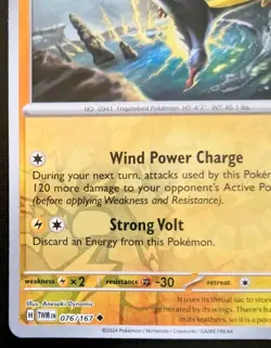 Kilowattrel 076/167 Reverse Holo Uncommon Twilight Masquerade Pokemon TCG - Image 4