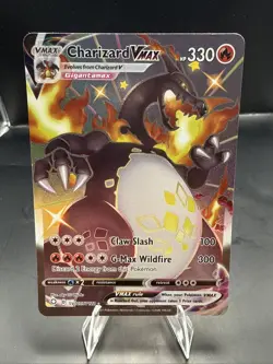 Pokemon Charizard VMAX SV107/SV122 Shining Fates Shiny Holo Full Art - Image 1