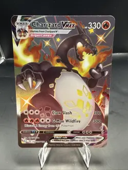 Pokemon Charizard VMAX SV107/SV122 Shining Fates Shiny Holo Full Art - Image 2