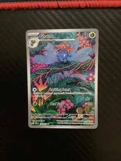 Pokemon Gloom 198/197 Illustration Rare Obsidian Flames Near Mint - Image 1