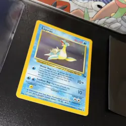 Lapras - 10/62 Pokemon Fossil - WOTC Holo LP 🌊 - Image 5