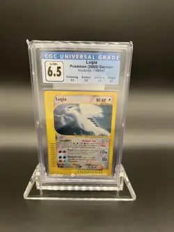 2003 Pokemon Lugia 149/147 Aquapolis German CGC 6.5 Ex/NM+ - Image 2