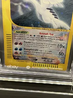 2003 Pokemon Lugia 149/147 Aquapolis German CGC 6.5 Ex/NM+ - Image 3